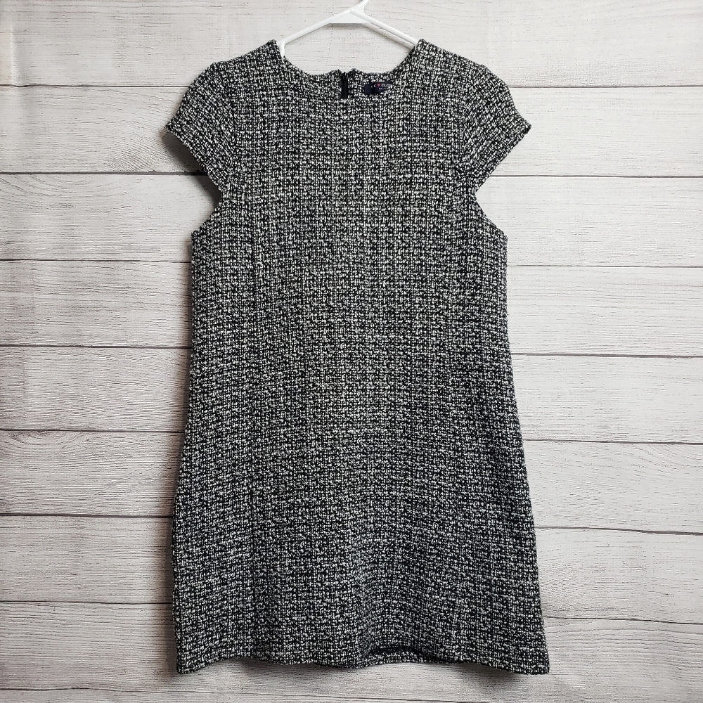 One Clothing Los Angeles‎ Black Gray Cap Sleeve Dress Women's Medium